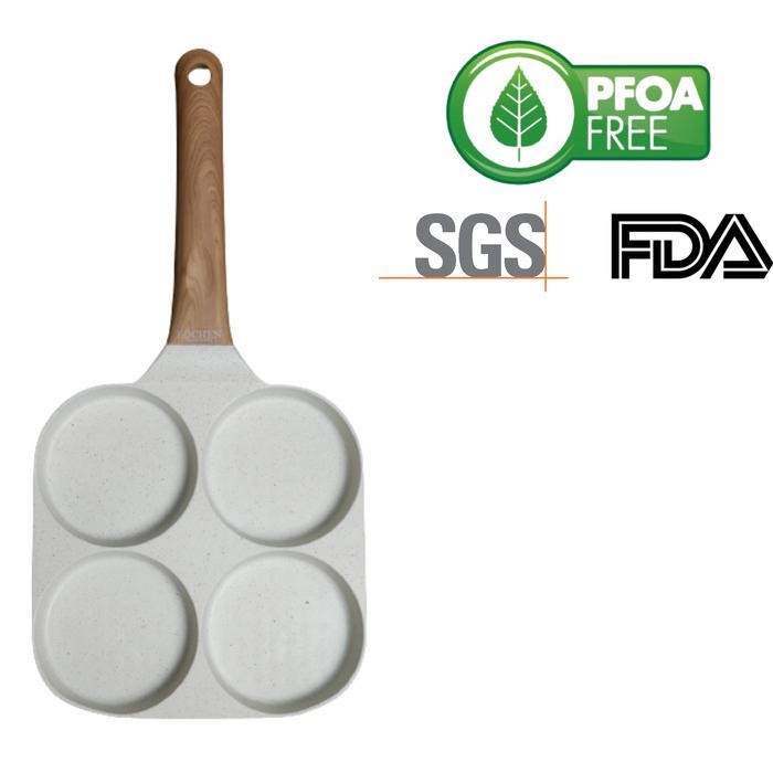 KOCHEN Egg Pan Wajan Penggorengan Telur 4 / 2 Lubang Dorayaki Pancake