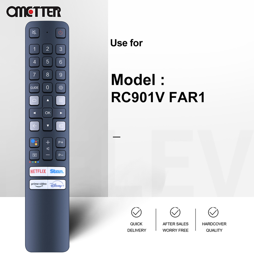 NEW Genuine Original RC901V FAR1 For TCL Smart TV Voice Remote Control 43P725 50P725 55P725 65P725 7