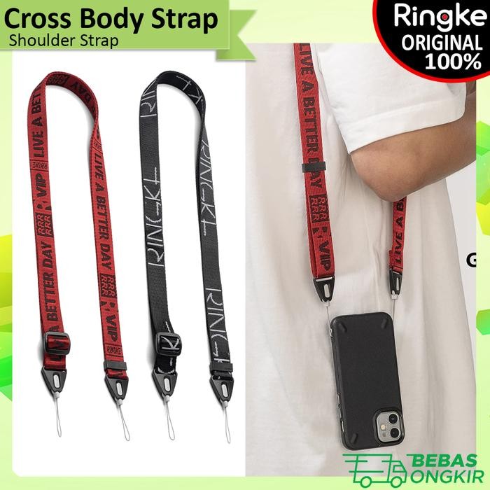 

Ringke Shoulder Strap Tali Gantungan Hp Neck Lanyard