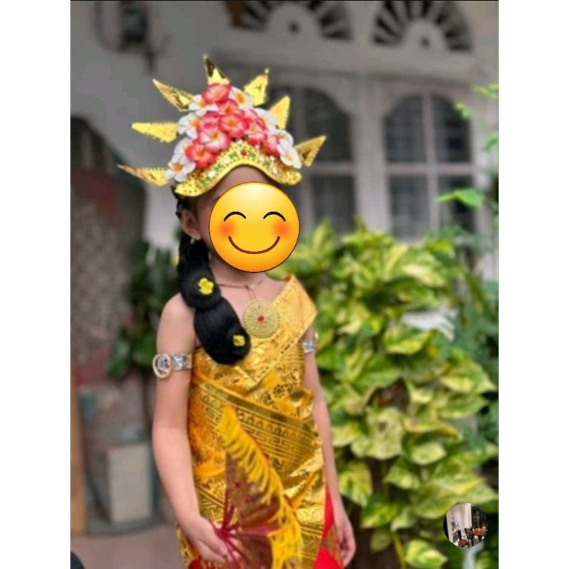 Baju adat Bali anak anak cewek dan cowok