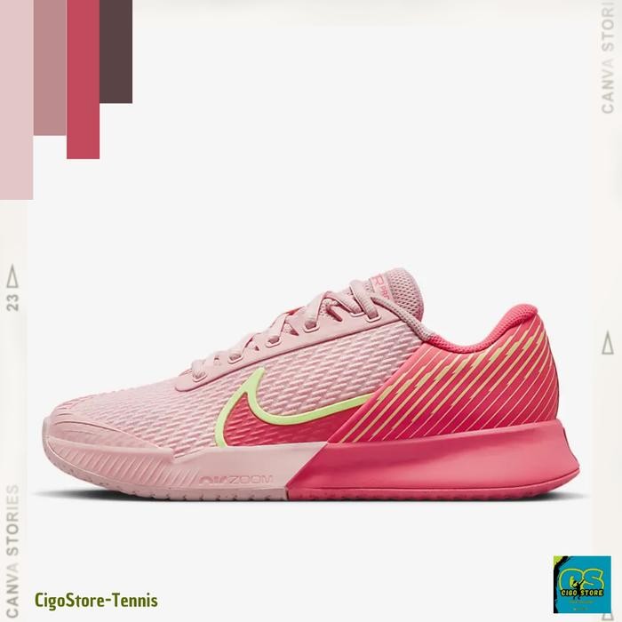 Sepatu Tenis Nike Air Zoom VPR Pro 2 2023 (Pink Bloom) New