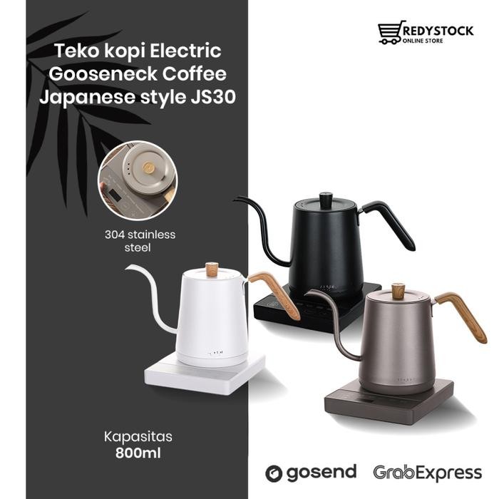 Jinsei Teko Kopi Electric Gooseneck coffee kettle Japanese ZK-KH202