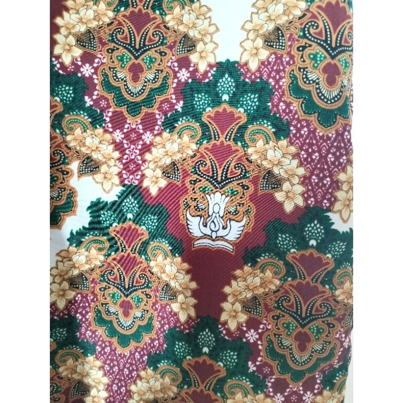 RB223 Batik SD Negri/Batik Seragam Sekolah SD/Batik Sd Motif BUNGA MELATI