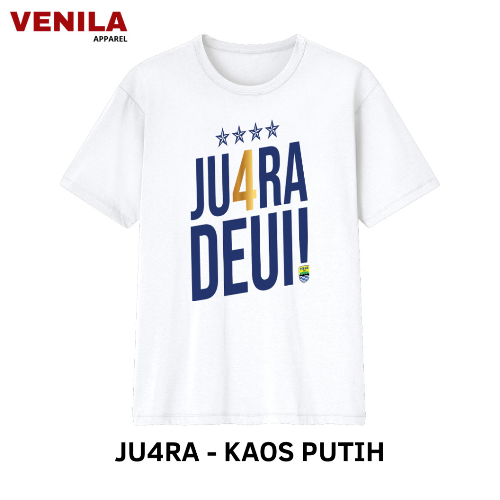 RB223 KAOS PERSIB ANAK DEWASA JU4RA DEUI / BAJU PERSIB JUARA BIRU JUMBO