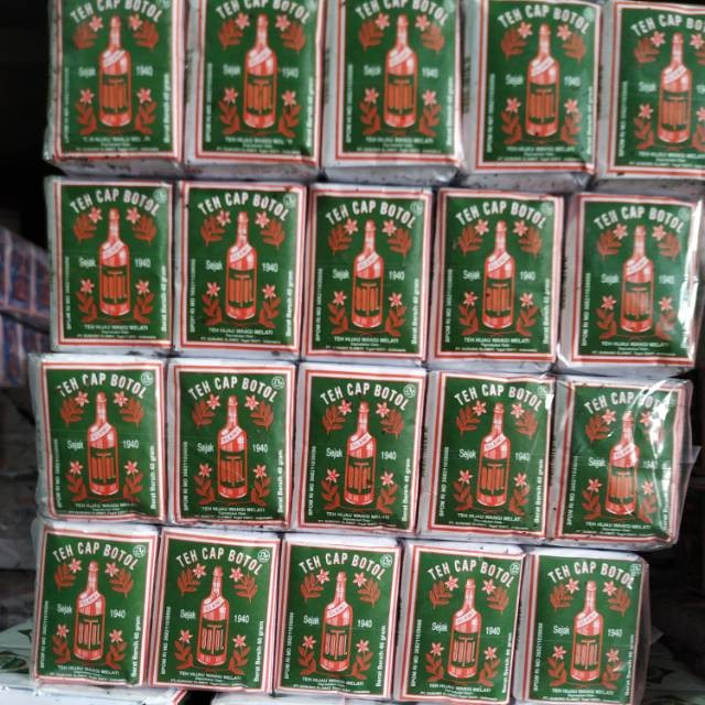 

Teh Cap Botol Hijau Tubruk 40gr /pack (10 pcs)