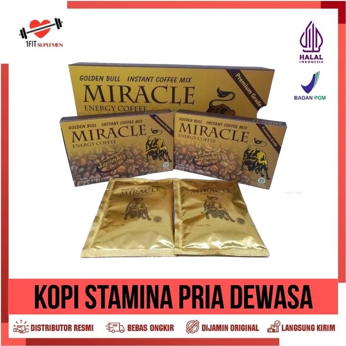 

Terlaris Kopi Miracle Coffee Stamina Original Ongkir Termurah