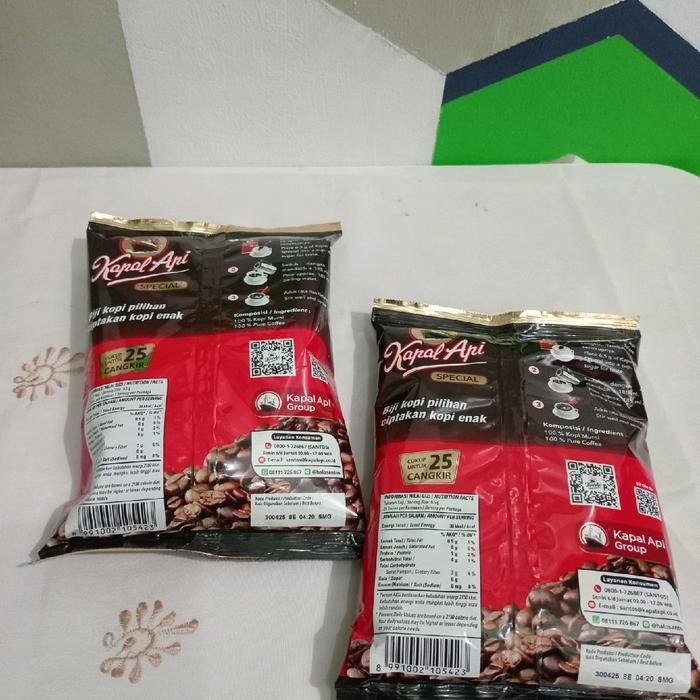 

Terlaris Paket 2Pcs Kopi Kapal Api Murni Spesial 150G Kopi Bubuk Kopi Tanpa Gula ,Kopi Murni Coffee