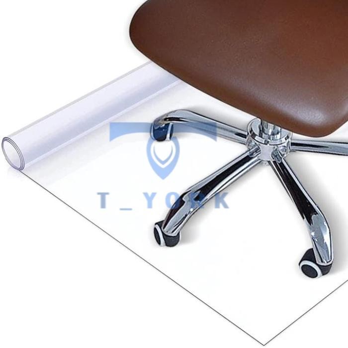 Karpet transparan alas kursi kerja untuk mencegah goresan pada lantai