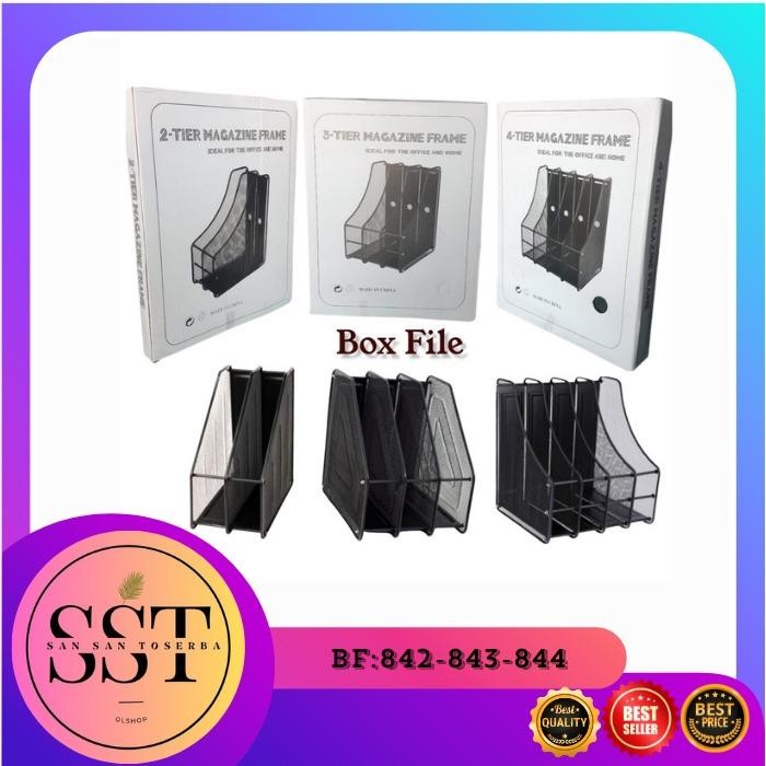 

Ready- [Sst] Box File/Box File Jaring Besi/Box File Sekat/Tempat Document