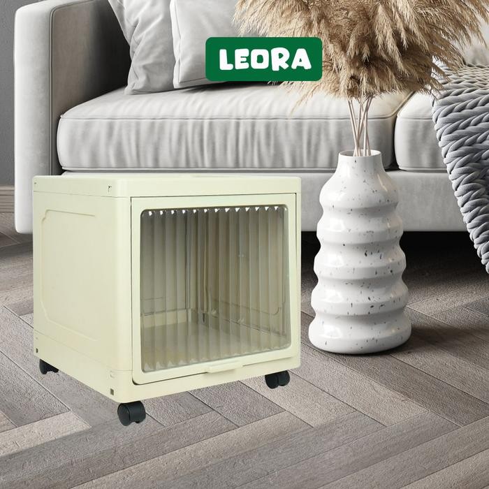 

Ready- Leora 3 Susun Ocla Flip Up Lemari Portable Lemari Pakaian Lemari Susun Lemari Plastik Rak