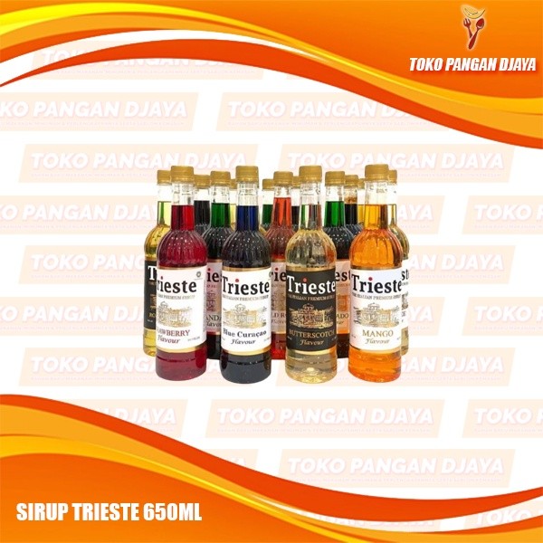 

Sirup Trieste Premium Rasa Vanilla 650ml