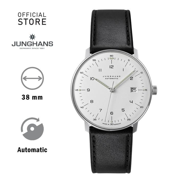 Terlaris Junghans Max Bill Automatic 027/4700 Jam Tangan Auto Silver w/ Date Best seller