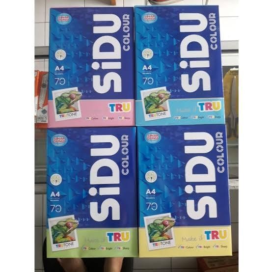 

Terlaris- Kertas Hvs Warna Sinar Dunia Sidu A4 70 Grm Hijau Green
