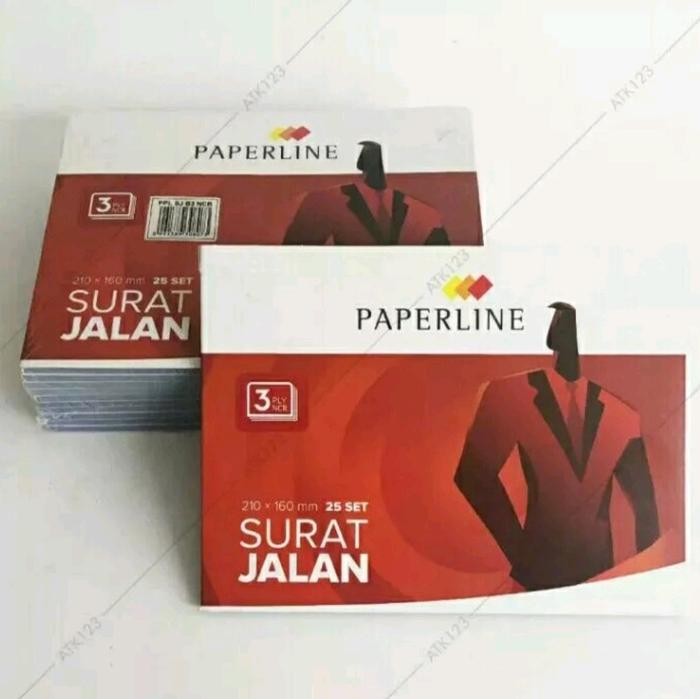 

Terlaris- Surat Jalan 3 Play Ncr Paper Line, 1 Pack 10 Surat Jalan