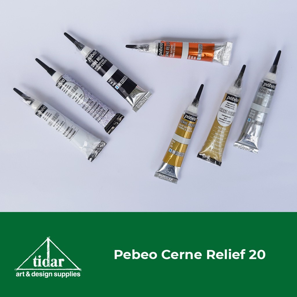 

Pebeo Cerne Relief Outr 20 ml - Decorfin Glass - Ceramics - Kaca