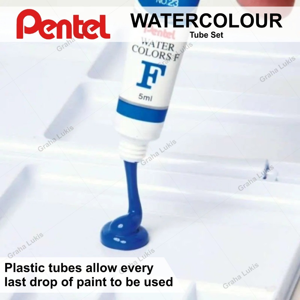 

Pentel Water Colours Set 18 / Cat Air Pentel 18 Warna