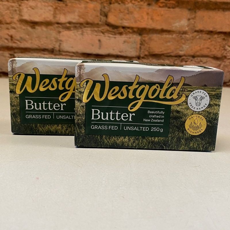 

WESTGOLD Unsalted Butter 250 GR / Buter / Mentega / Bater