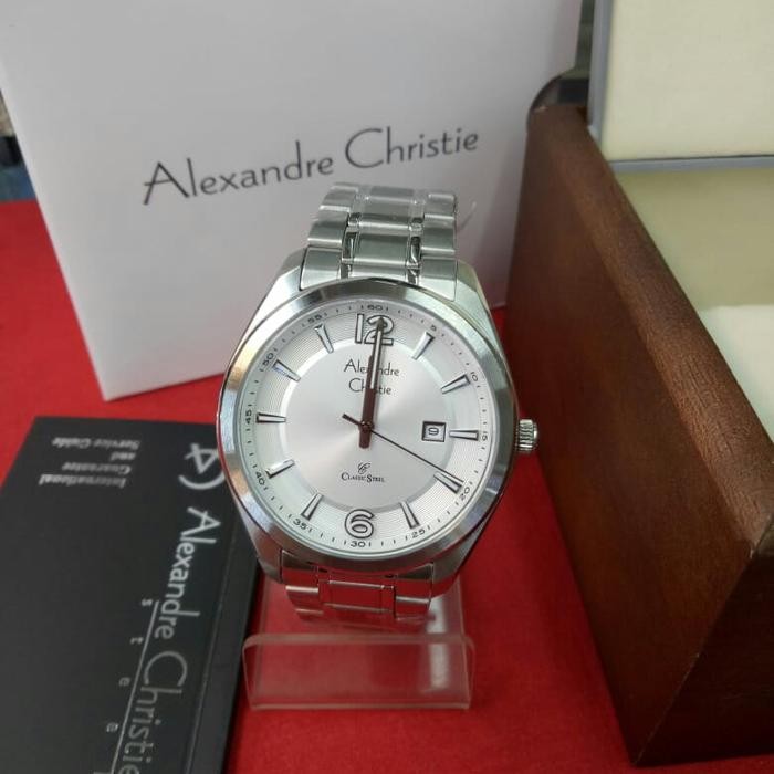 Jam Tangan Pria Alexandre Christie Ac 8583 Md All Steel