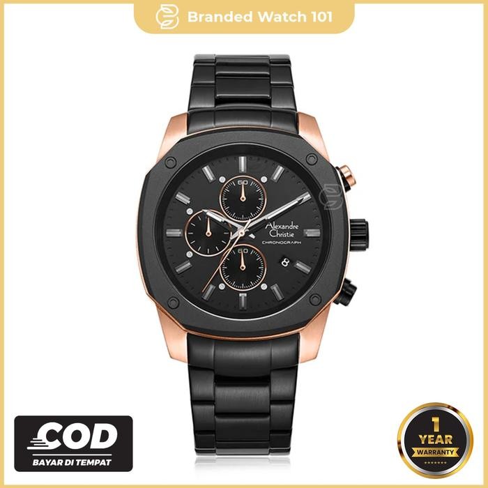 Jam Tangan Pria Alexandre Christie Ac 6658 Ac6658 Original Garansi Resmi 1 Tahun