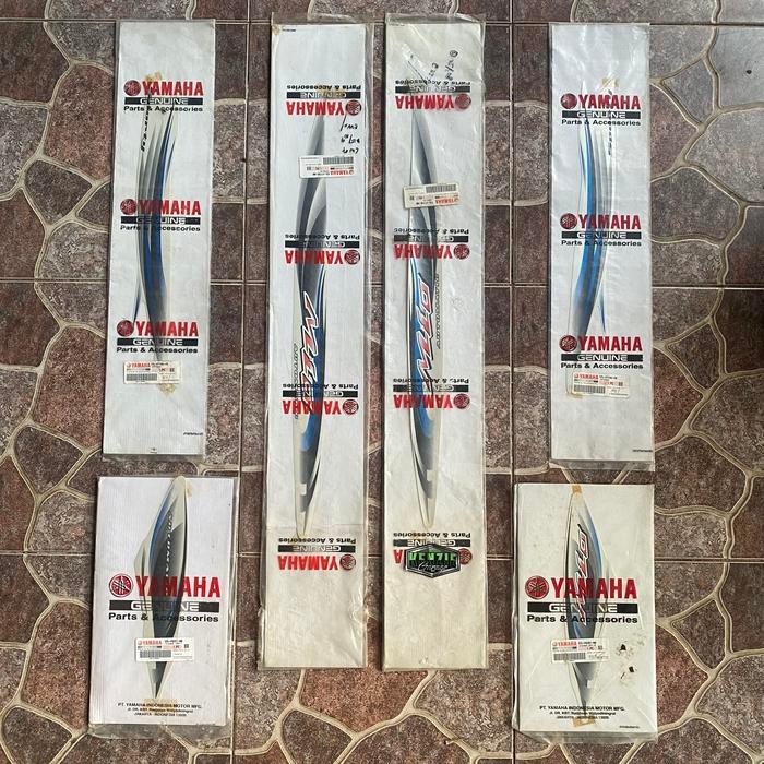 PREMIUM Stiker Striping Graphic Mio Lama Sporty Putih 2007 Original