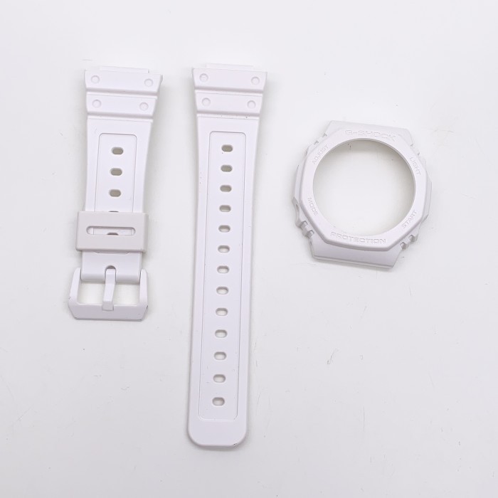 Bnb Gshock Ga-2100 Original Bezel Ga2100 Strap Ga2100 Ga2100 - Putih