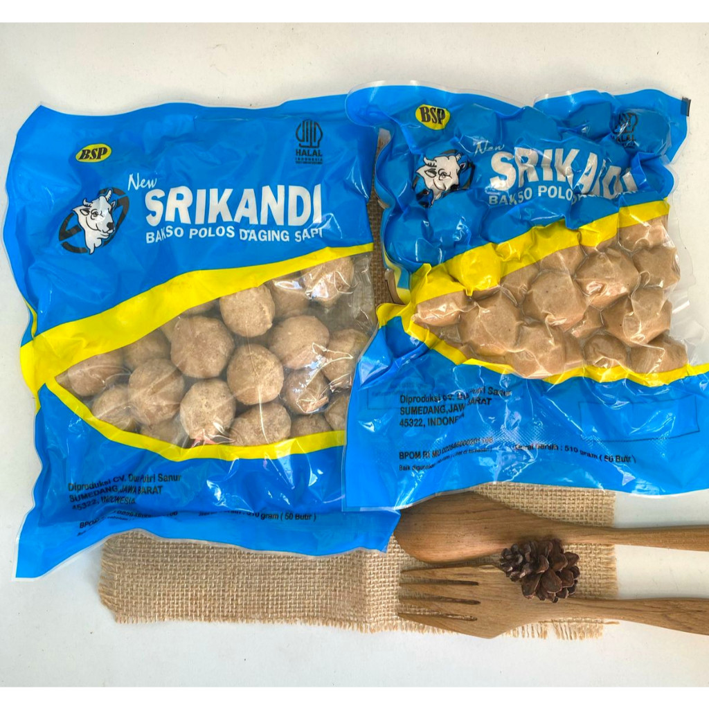 

Srikandi Baso Spesial BSP Isi 50 Butir Ukuran Sedang Kemasan 500gr