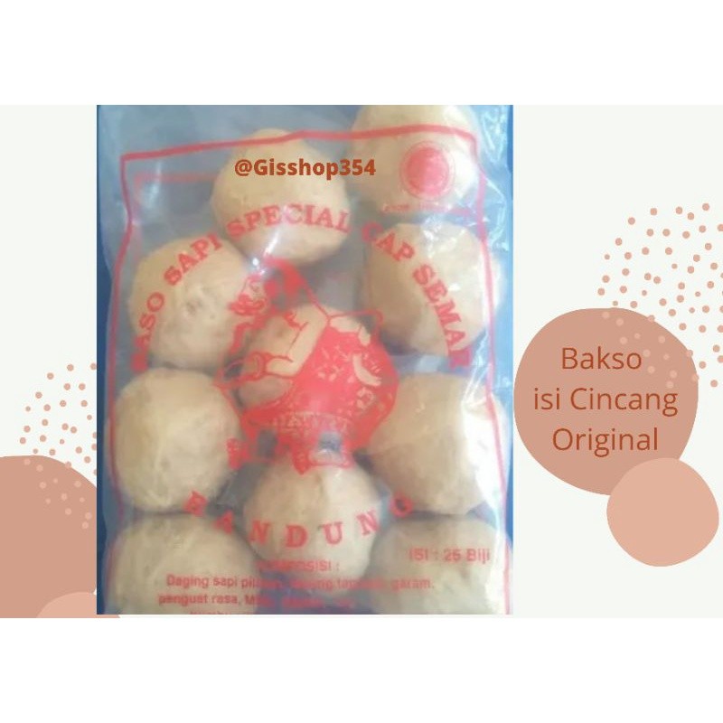 

Bakso Isi Cincang Cap Semar / Bakso Isi Cincang Original Isi 10