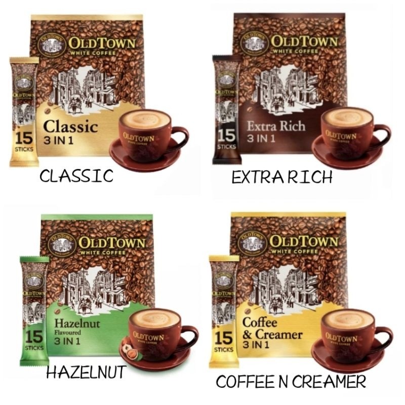 

KOPI OLD TOWN WHITE COFFEE ALL VARIANT