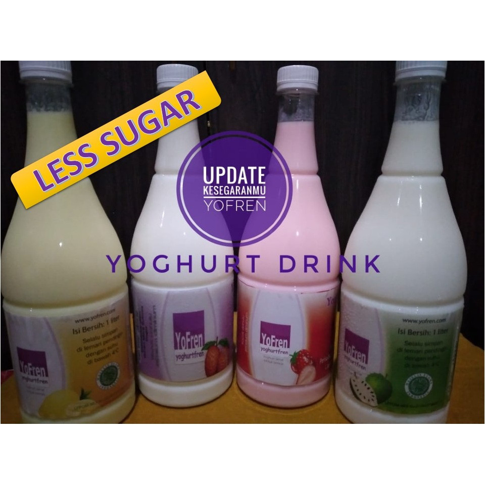 

YOGHURT DRINK YOFREN (LESS SUGAR) 1 Liter