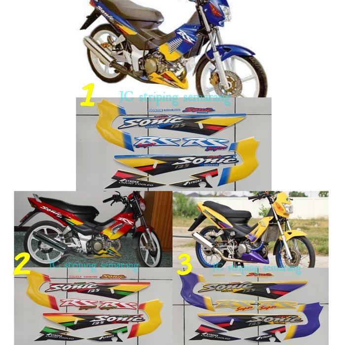 PREMIUM striping nova sonic RS 125 2000