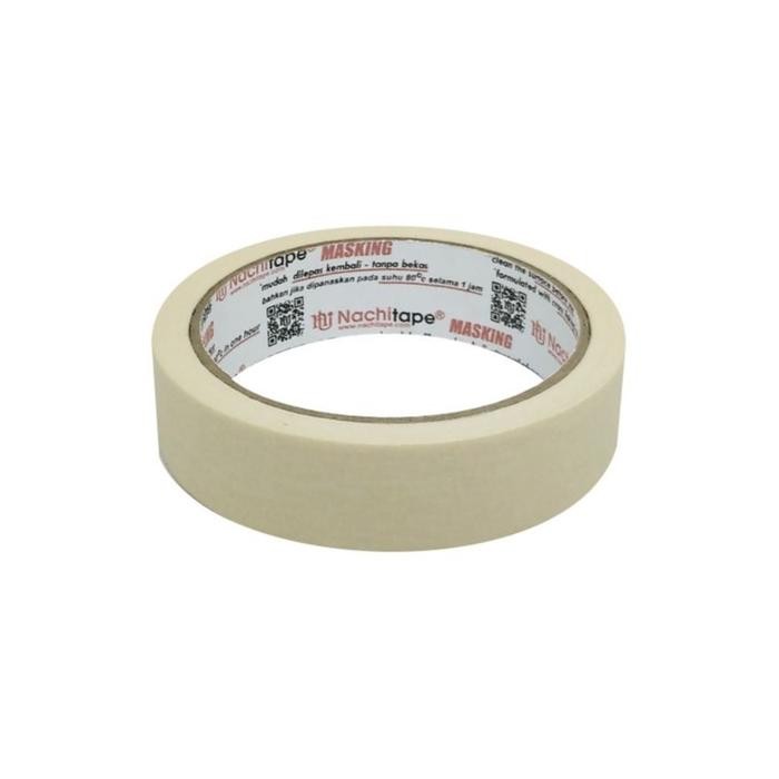 

Neosign - Lakban Kertas Masking Tape Nachi 0.5 Inch/ 12Mm, 1 Inch/ 24Mm, 2 Inch/ 48Mm X 20 Yard -