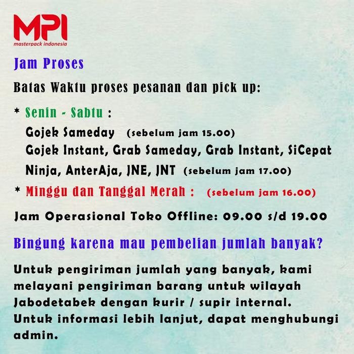 

Neosign - Isolasi 24 Mm X 72 Meter Master Pack Indonesia 1 Dus 144 Roll