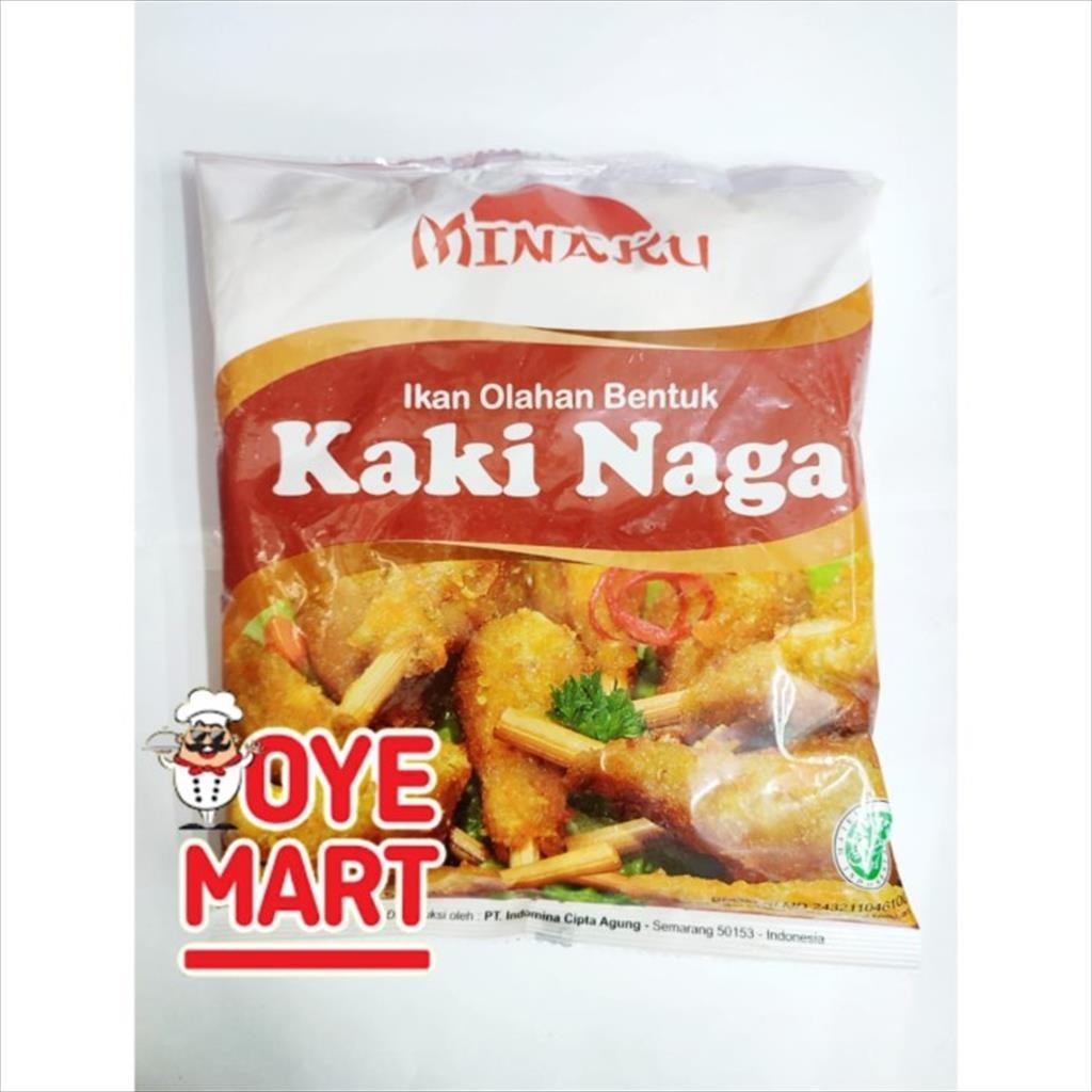 

Minaku Kaki Naga 500gr Olahan Ikan Berkualitas