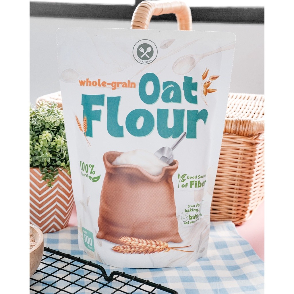 

Oat Flour Whole Grain - Tepung Oat 500GR