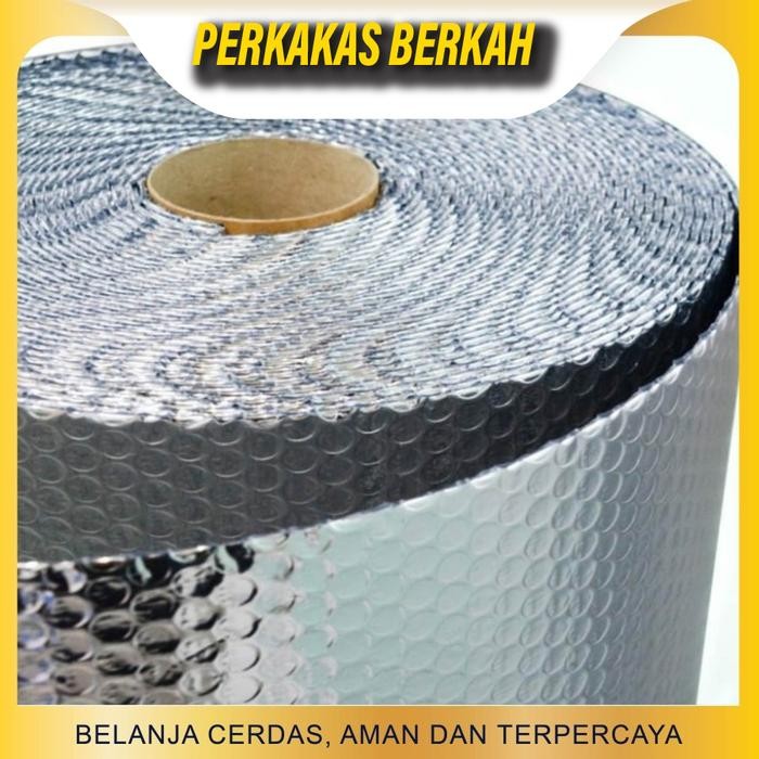 ALUMUNIUM / ALUMINIUM BUBBLE FOIL 1 ROLL / GOJEK DAN GRAB