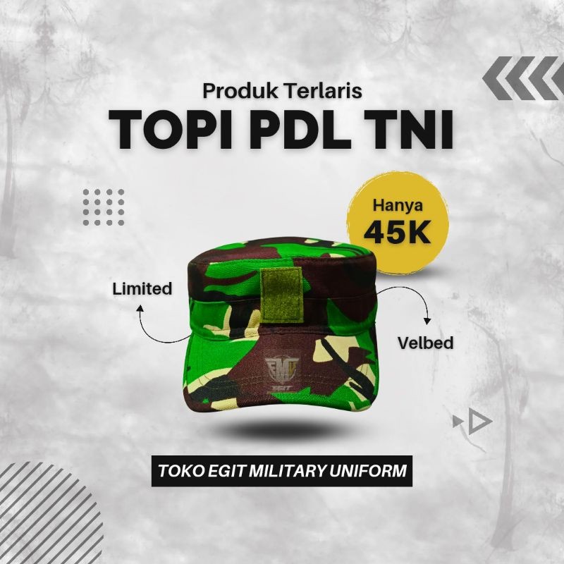 TOPI PET PDL TNI AD TERBARU LORENG TNI AD TERBARU TOPI PET KASAD