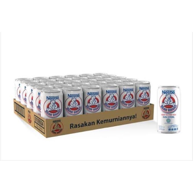 

Susu Beruang 189 ml / Bear Brand 189 ml 1 Dus 30 kaleng
