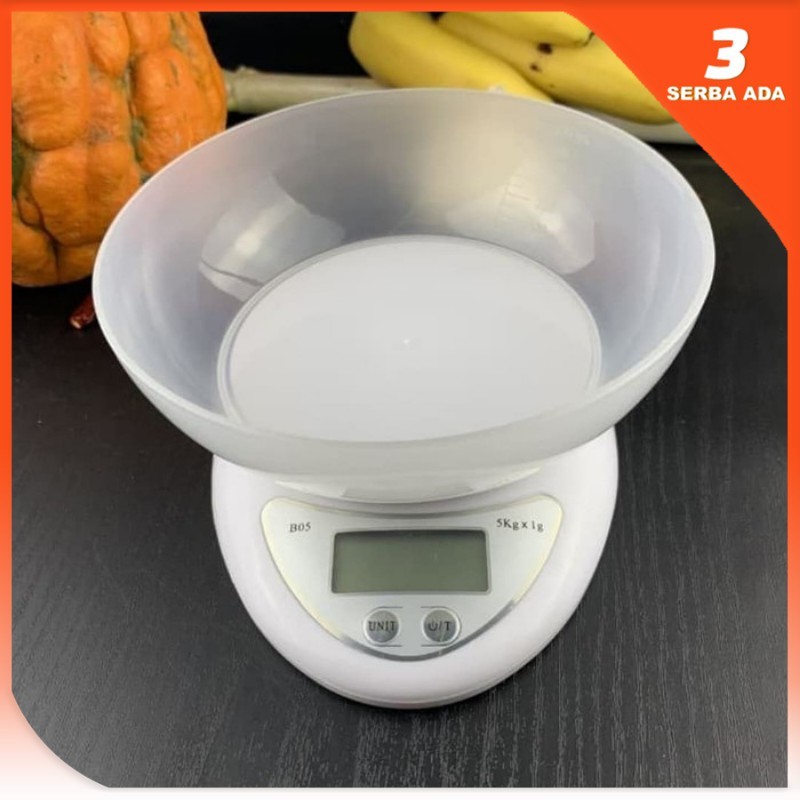 Timbangan Dapur Digital Mangkok / Timbangan Gram / Timbangan Digital Kue / Timbangan Kue Digital