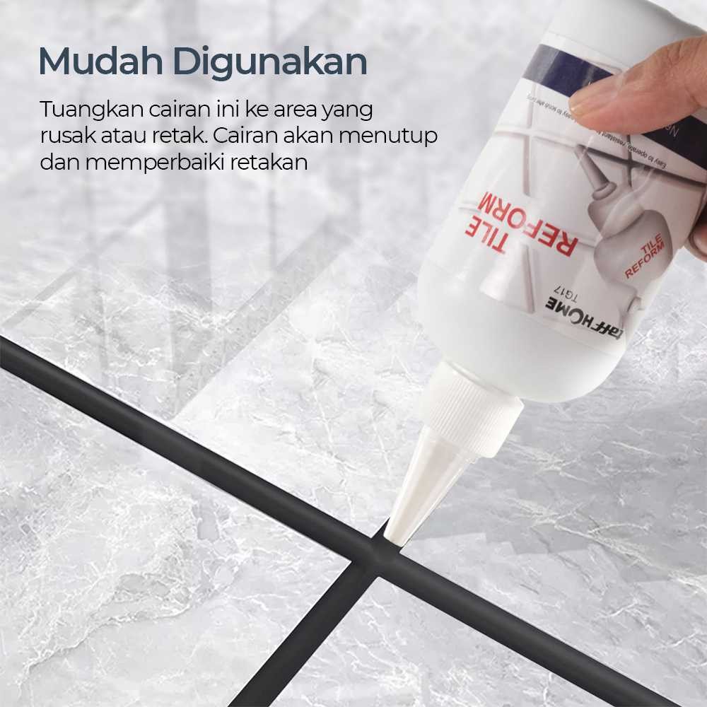 Dempul Nat Ubin Keramik Cairan Pengisi Celah Ubin Tile Gap Sealer 280ml
