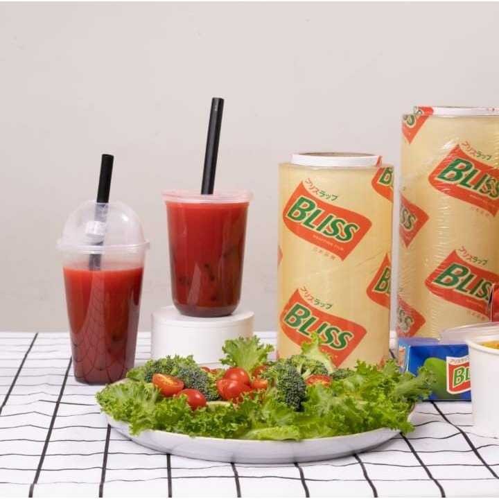 BLISS Plastik Pembungkus Makanan Plastic Wrap Cling Wrap Makanan Plastik Wrapping
