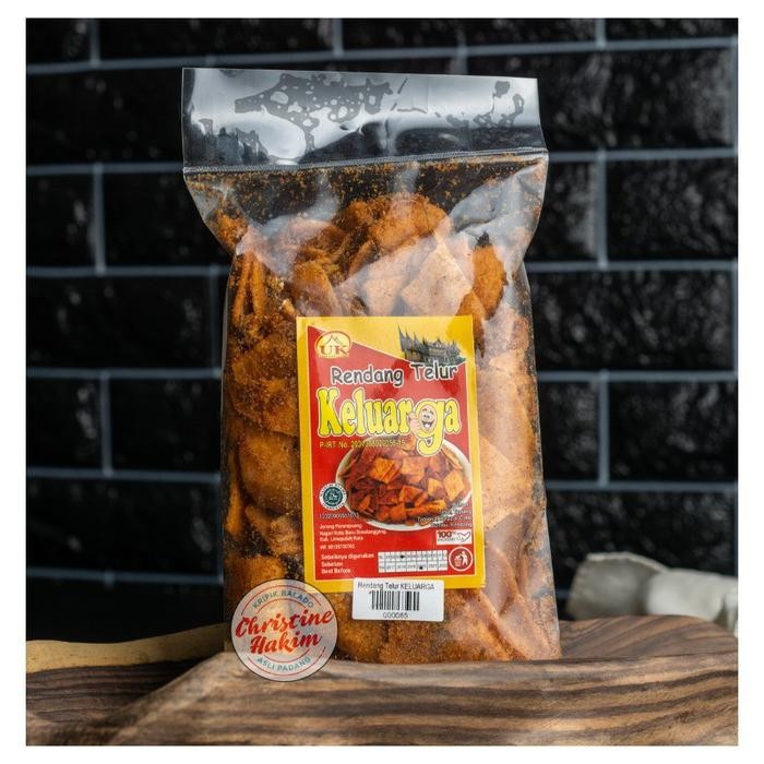 Rendang Telur Keluarga / Kerupuk Rendang Telur KELUARGA