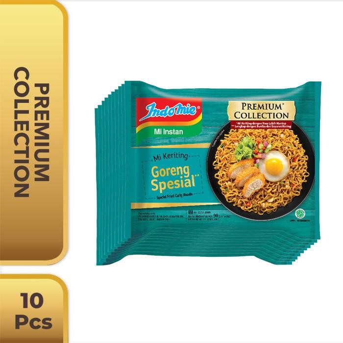 

G&C 10 PCS - INDOMIE MI KERITING GORENG SPESIAL 90 GR