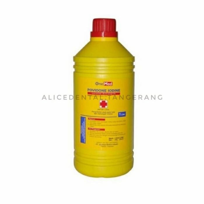 Povidone Iodine 10% 1 Liter 1Liter Lt Povidon Iodin Betadine
