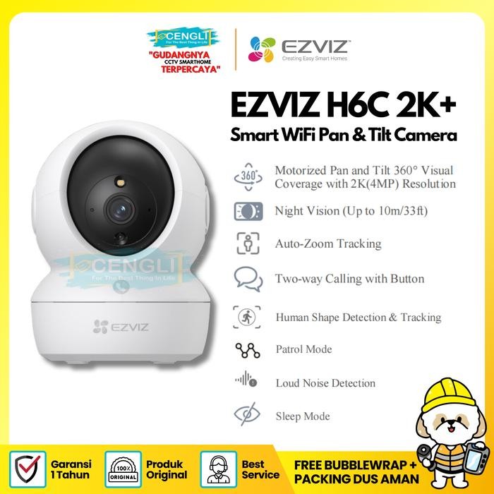 Camera Wireless Ezviz C6N 4MP CCTV Wifi Babycam Smart Ezviz C6N 4MP