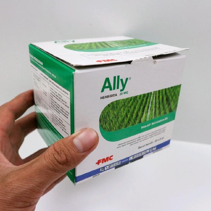 Herbisida Ally 20 WG 5gr x 20 Sachet Obat Rumput Padi Sistemik Selektif 1 Box