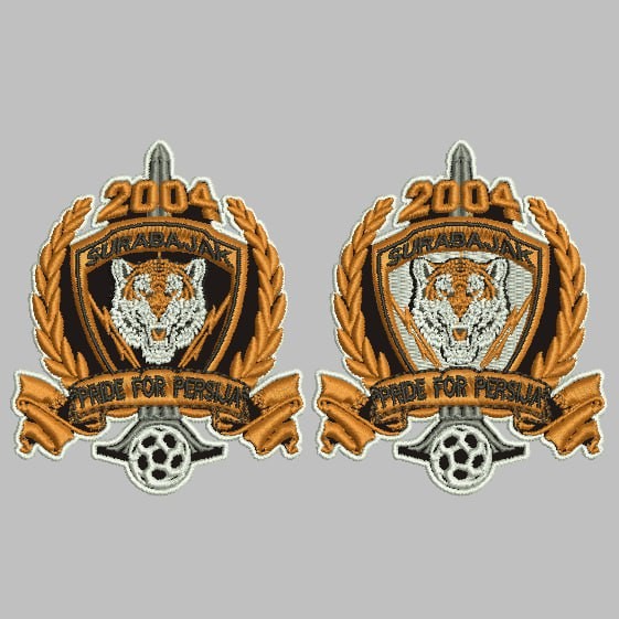 BCP-273 PATCH BORDIR LOGO 2004 PRIDE FOR PERSIJA BOLA SINGA AKSESORIS