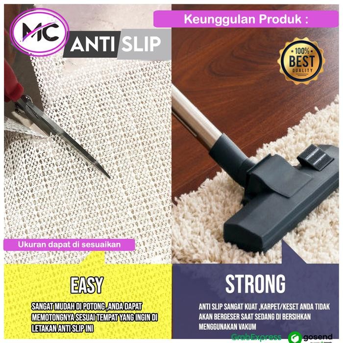 Terlaris Alas Anti Slip Kasur Lantai Lapisan Bawah Karpet Pvc Dash Mat Pelapis Tikar Dashboard Mobil