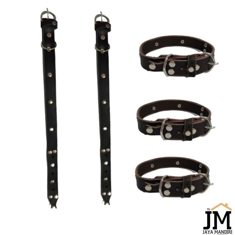 Kalung Anjing Besar - Kecil / Kalung Kulit / Accecories Anjing / Kalung Anjing bahan Kulit