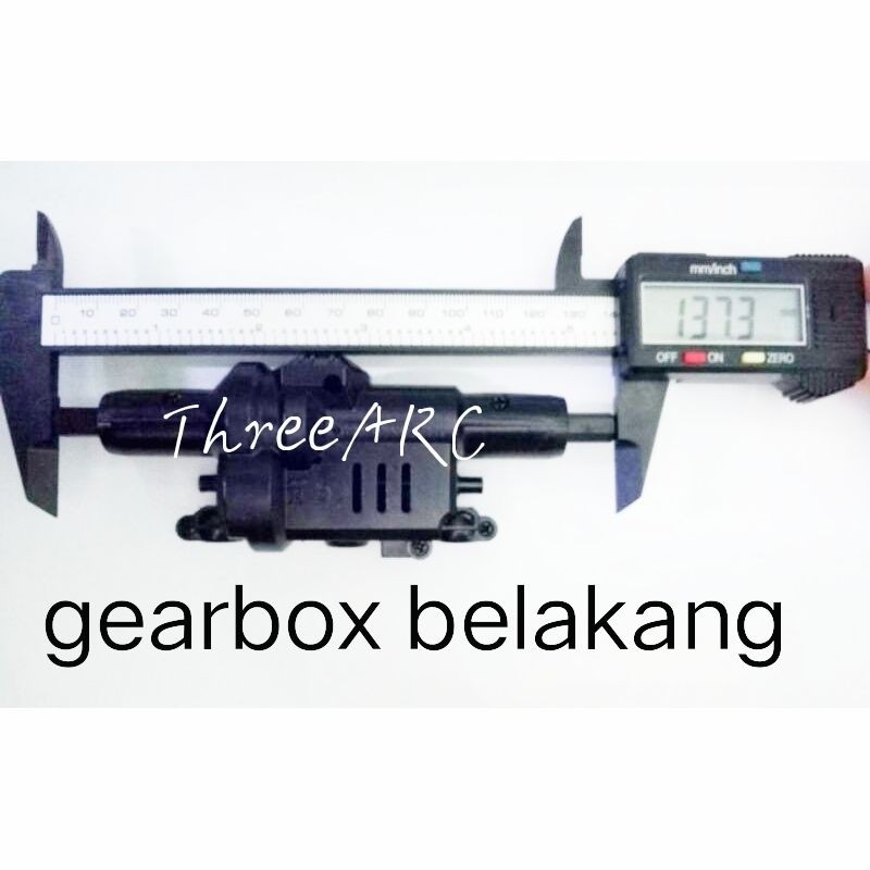 Gearbox gardan belakang rock crawler sparepart mobil remote spare part RC