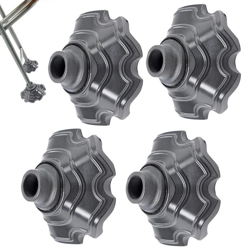 4 Buah Penutup Kaki Kursi Silikon Anti-selip Penutup Kaki Kursi Berkemah Penutup Kaki Furnitur untuk